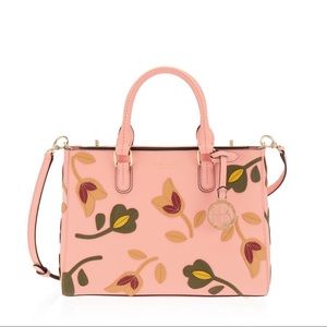Henri Bendel W57th Floral Appliqué Satchel